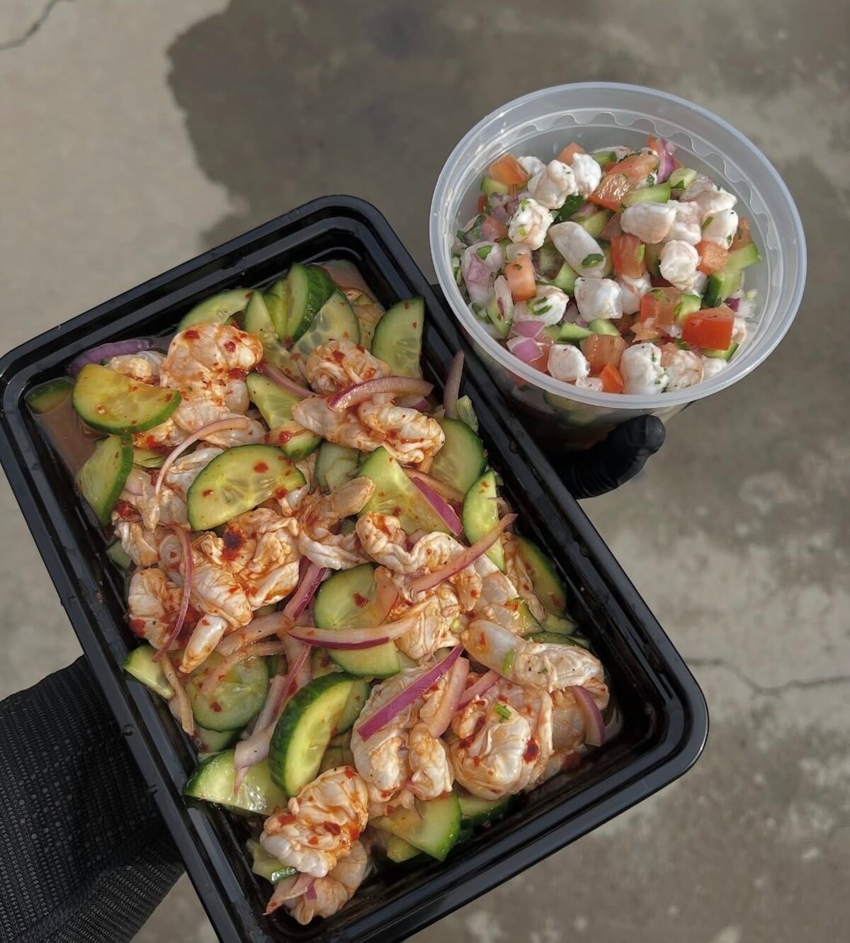 Ceviche de camarón
